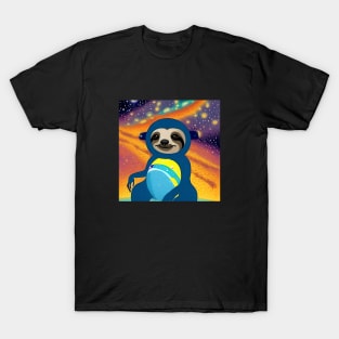 Cute Space Sloth T-Shirt